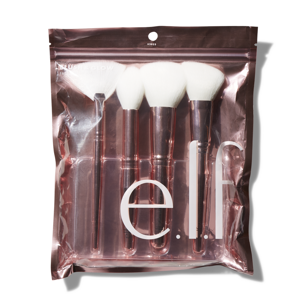 Blush. Bronzer & Highlighter Brush Set